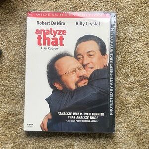 NIB Buy 2/$6 or 3/$8, get 1 FREE Analyze That DVD Widescreen Edition